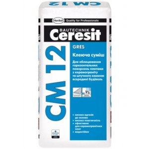 Клеящая смесь Ceresit CM 12 Gres