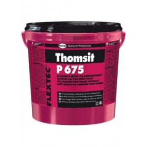 Еластичний клей для приклеювання багатошарових дерев'яних покриттів підлоги Thomsit P 675 FLEXTEC TM